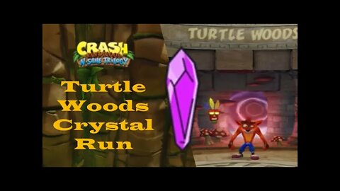 Turtle Woods Crystal Run Nintendo Switch Gameplay - Crash Bandicoot N. Sane Trilogy