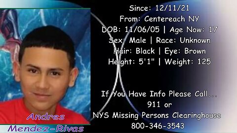 #Missing #Anniversary | Andres Mendez-Rivas | 12/10/2021