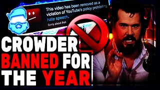 Youtube BANS Steven Crowder For The Year! Media Demands Permanant Ban Over Elon Musk Episode