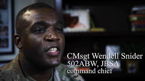 Chief Master Sgt. Wendell Snider talks Black History Month