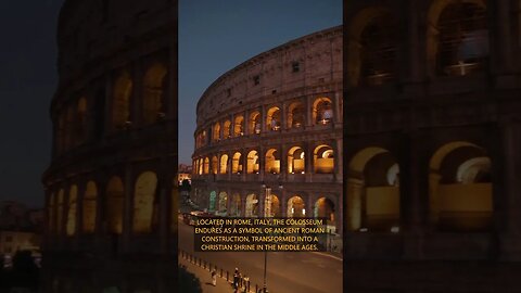 Gladiator's Tale: Unearthing Colosseum's Past! #Shorts #Trivia #Facts #Travel #Tourism #History