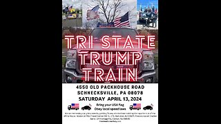 Long Island to Pennsylvania Trump Rally April 13, 2024 #UCNYNEWS