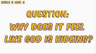 Help with the Hiddenness of God