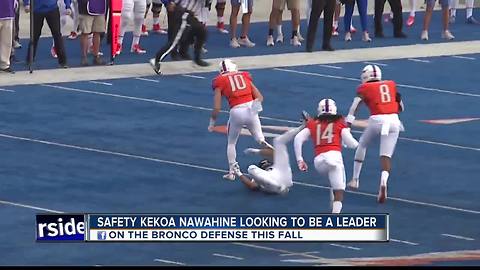 Nawahine emerging as a leader on defense for BSU