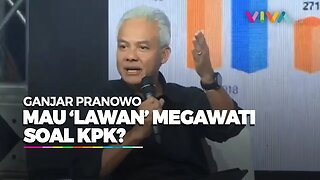 Awas 'Durhaka'! Megawati Mau Bubarkan KPK, Ganjar Bilang Gini