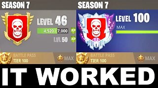 this CHEAT will get YOU MAX TIER 100... (Season 7 Secrets)