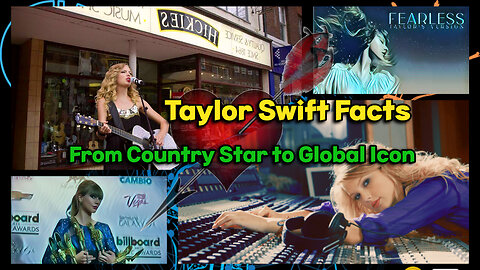 Taylor Swift Facts: From Country Star to Global Icon 🌟 | Biography & Career Highlights
