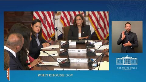 LIVE: VP Kamala Harris Meeting with Civil and Reproductive Rights Leaders...