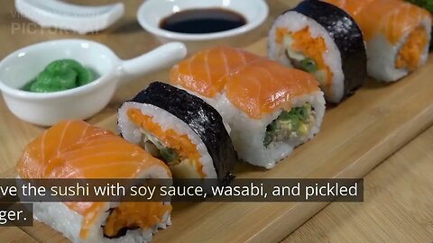 "Mastering the Art of Sushi Making: A Step-by-Step Guide" | How To cook Sushi | Easy to cook