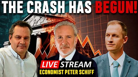 Can China Save The World From A CRASH!! 🔴Live Stream Peter Schiff