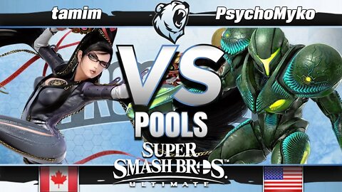 tamim (Bayonetta) vs. PsychoMyko (Dark Samus) - Ultimate Pools - Frostbite 2019