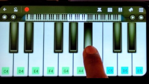 Lut Gaye // Easy mobile piano tutorial