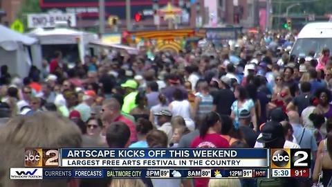 Artscape kicks off this weekend