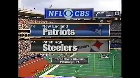 1998-12-06 New England Patriots vs Pittsburgh Steelers