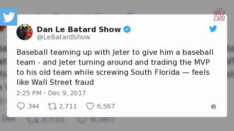 People Are Furious With Derek Jeter Over Giancarlo Stanton Trade