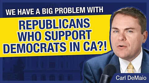 THIS is why Republicans are stuck in the MINORITY in CA!