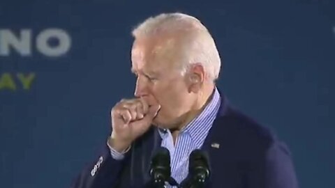 Joe Biden Coughing For Newsome!