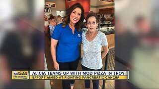 Alicia teams up with Mod Pizza in Troy