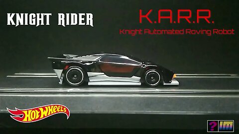 Car-O-Tooners: HotWheels Knight Rider (Supermáquina) K.A.R.R.