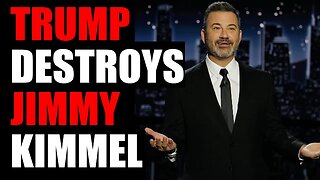 Trump destroys Jimmy Kimmel...