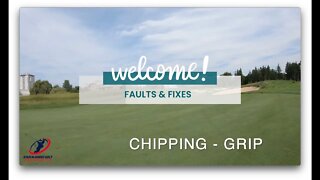 DO THIS WITH YOUR GRIP WHEN CHIPPING #golf #easy #shorts #subscribe #viral