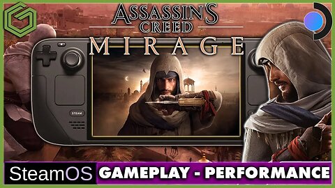 Steam Deck - Assassin's Creed Mirage - Gameplay & Performance - Recommended Settings