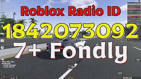 Fondly Roblox Radio Codes/IDs