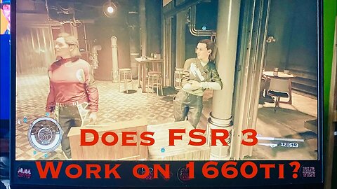 FSR 3 On A 1660TI Class Graphics Card? #fsr3