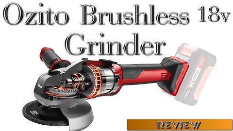 Ozito 125mm Brushless 18v Angle Grinder Review. Best Cheap Grinder. Cheapest Best Battery Grinder