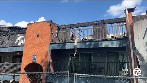 Third fire in a year at apartment complex