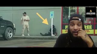 HOMELESS MAN FINDS $100 AND YOU WOULDN'T BELIEVE WHAT HE DOES WITH IT NEXT | D.N.D.S REACTION