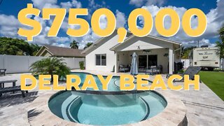 Tour A Move In Ready Home With Resort Pool Style Yard In Delray Beach FLorida, Real Estate 2022