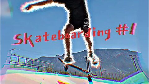 Trying to skateboard...