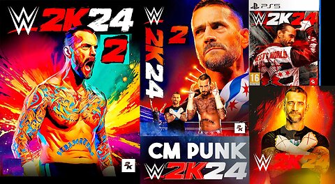 WWE2K24 : ECW PUNK PACK Part 2️⃣ ✖️🏆✊🏻⚡️⚡️✊🏻❌❌🍕 (PS5🎮)