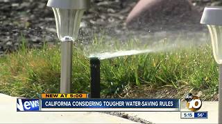State considering hefty fines for wasting water