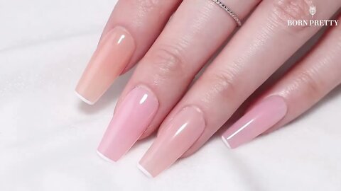 BORN PRETTY Jelly Nude Gel Nail Polish Translucent Pink | ʟɪɴᴋ ɪɴ ᴛʜᴇ ᴅᴇꜱᴄʀɪᴘᴛɪᴏɴ 👇 ᴛᴏ ʙᴜʏ