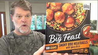 On The Menu BIG FEAST Smoky BBQ Meatballs Review