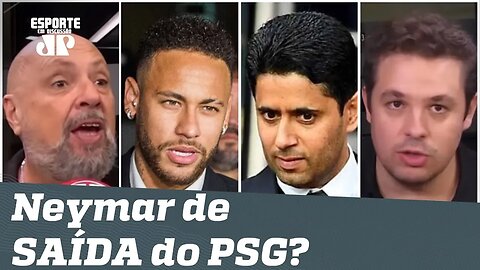 "Ele quer SAIR!" Neymar entra em CHOQUE com dono do PSG, e debate FERVE!