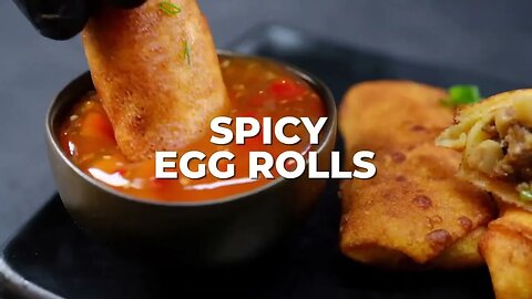 Make Takeout-Style Egg Rolls Spicy Egg Rolls Recipe Crispy