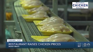 Price, availability of chicken impacting Delray Beach business