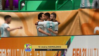 Fifa21 FUT Squad Battles - Andriy Yarmolenko debut goal