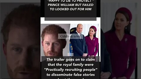 Prince Harry Said Royal Family Failed To Looked Out Him