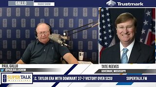 Mississippi Governor Tate Reeves shares his vision for the state's future