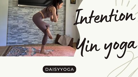 September YIN YOGA - Week 4 / Attention and Intention flow/ YIN YOGA CHALLENGE/ Daisyyoga