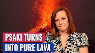 Jen Psaki Turns to Pure Lava When Asked if Biden Should Be Investigated for Sniffing