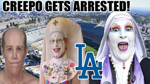 LA Dodgers honoring Drag Nuns just BACKFIRED! Drag Nun ARRESTED for LEWD ACT in "KID FRIENDLY" area!