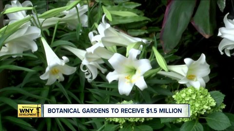 Butterflies to Buffalo; Botanical Gardens receives $1.5 million for conservatory, café