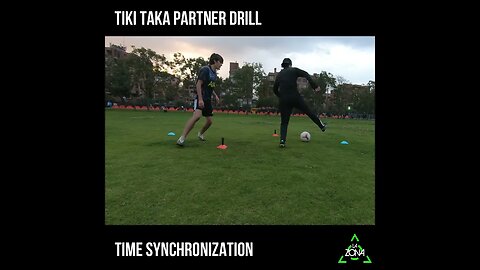 Tiki Taka Drill ⚽🔥❤️ #drills #soccerdrills #futbol