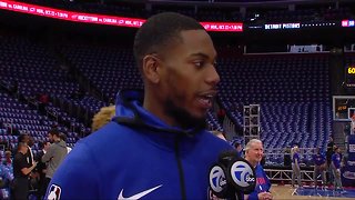 Glenn Robinson III excited to be a part of the Pistons