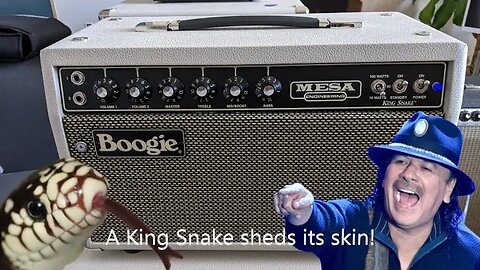 2014 Mesa Boogie King Snake Head conversion with Telecaster Part 1